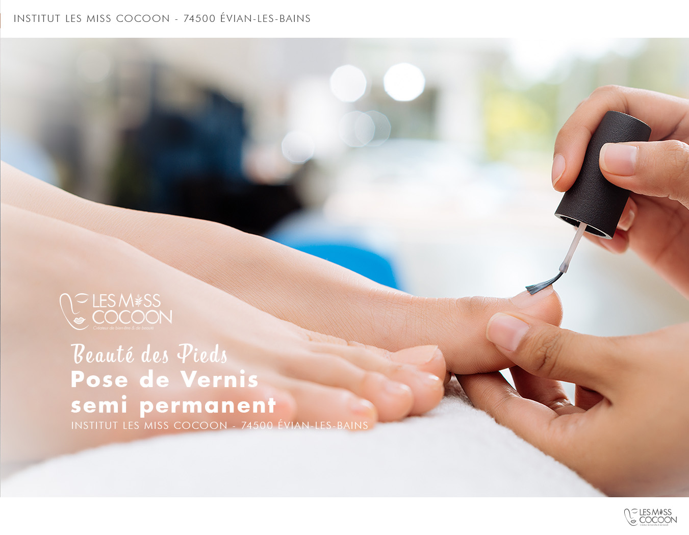 Pieds Pose de Vernis Semi-permanent – Image 1