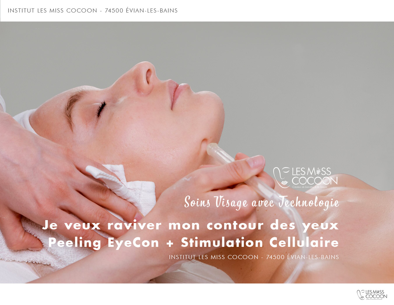 Soin Visage raviver mon contour des yeux - Technologie Peeling EyeCon + Stimulation Cellulaire – Image 1