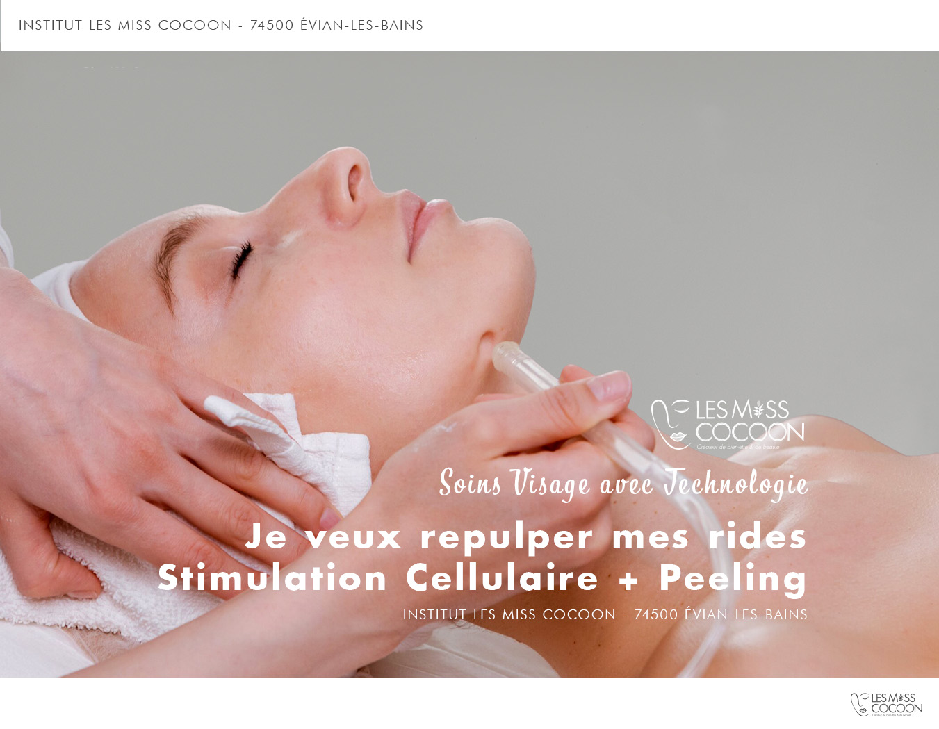 Soin Visage repulper mes rides - Technologie Stimulation Cellulaire + Peeling Sur Mesure MesoPeel – Image 1